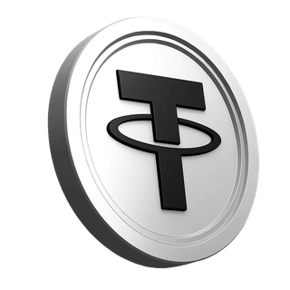 USDT Tether coin görseli, işlem topluluğu güven bölümünde